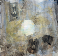 Komb.tech.  113 x 110 cm